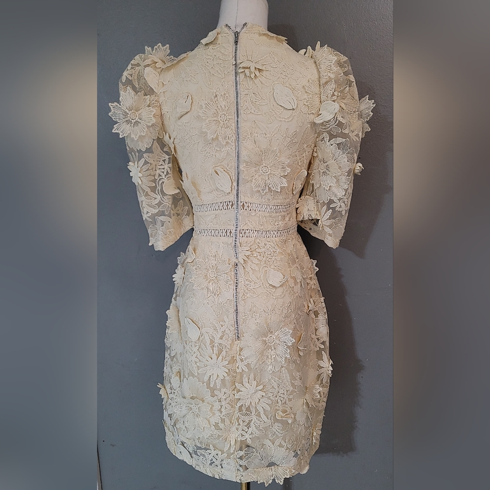 Ana Perez Floral Lace Cream Bohemian - Picture 5 of 9